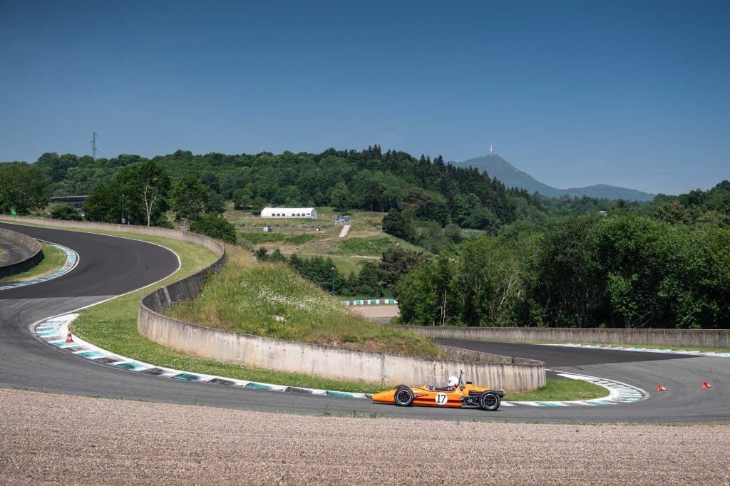 a race car on a race track