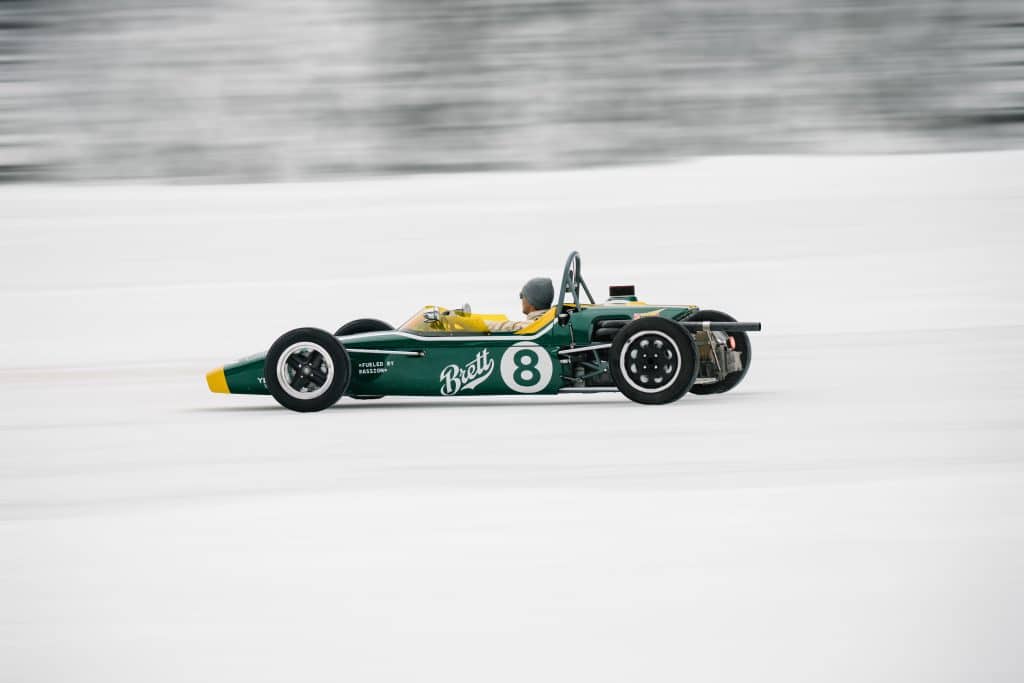 monoplace crossle sur piste